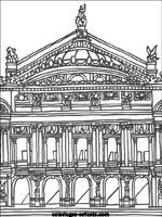 Coloriages de l'Opéra