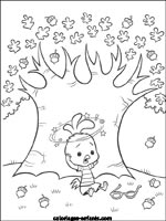 Coloriages d'arbres