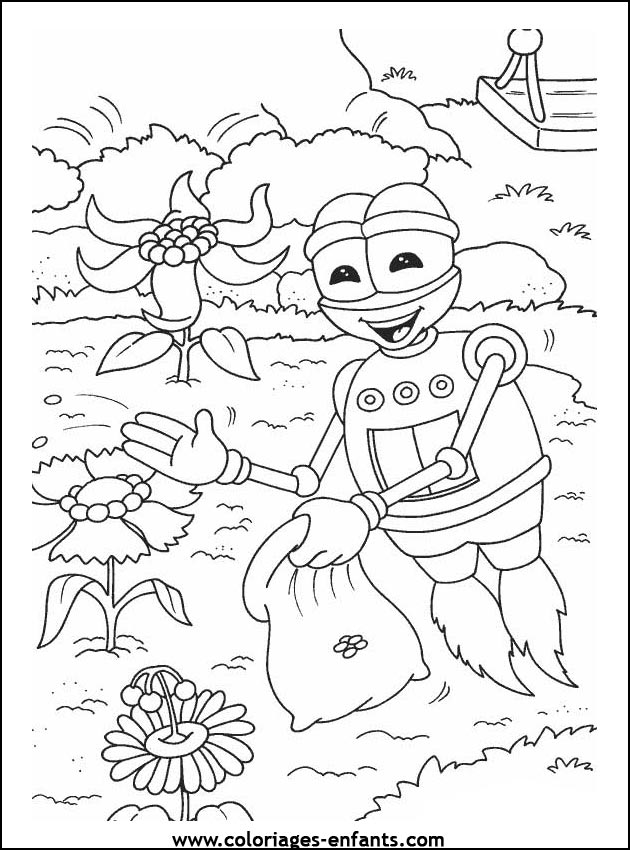 Les coloriages de fleurs sur  coloriages-enfants.com