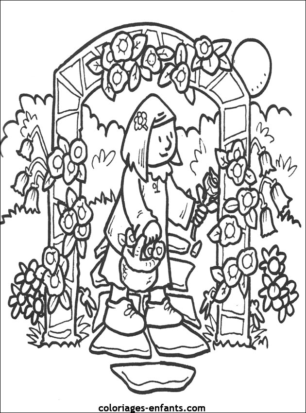 Les coloriages de fleurs sur  coloriages-enfants.com