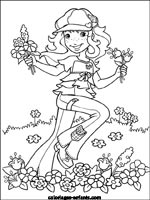 Coloriages de fleurs