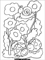 Coloriages de fleurs