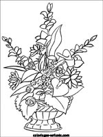 Coloriages de fleurs