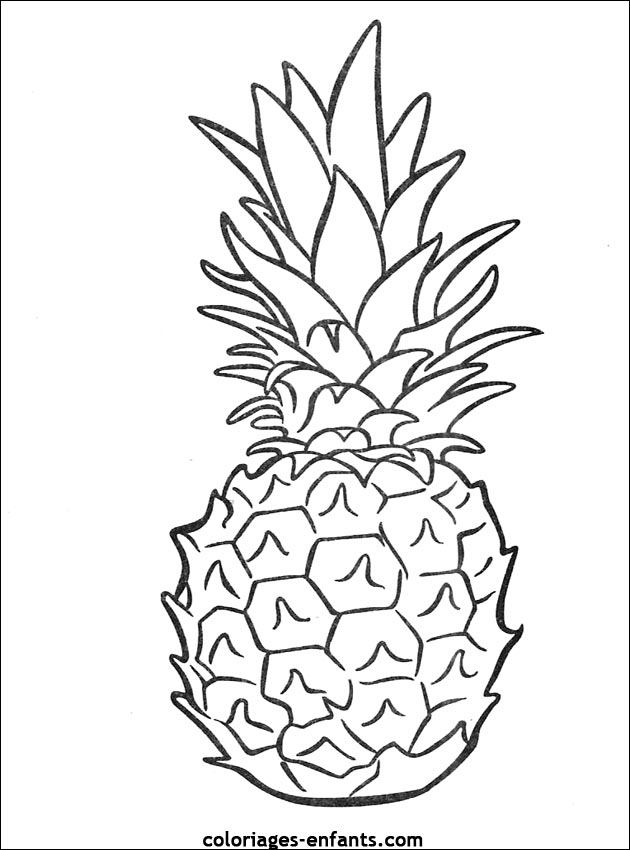 coloriages de fruits et lgumes