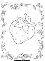 Coloriages de fruits-legumes