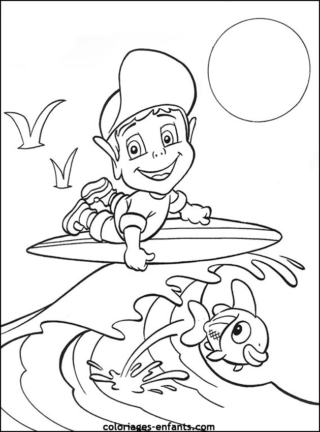 Les coloriages de la mer de coloriages-enfants.com