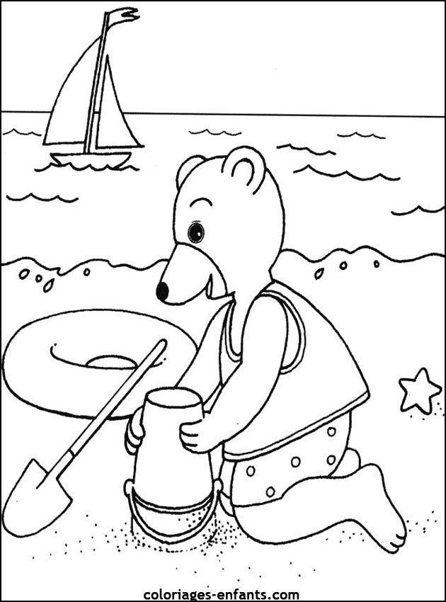 Coloriage De La Mer A Imprimer