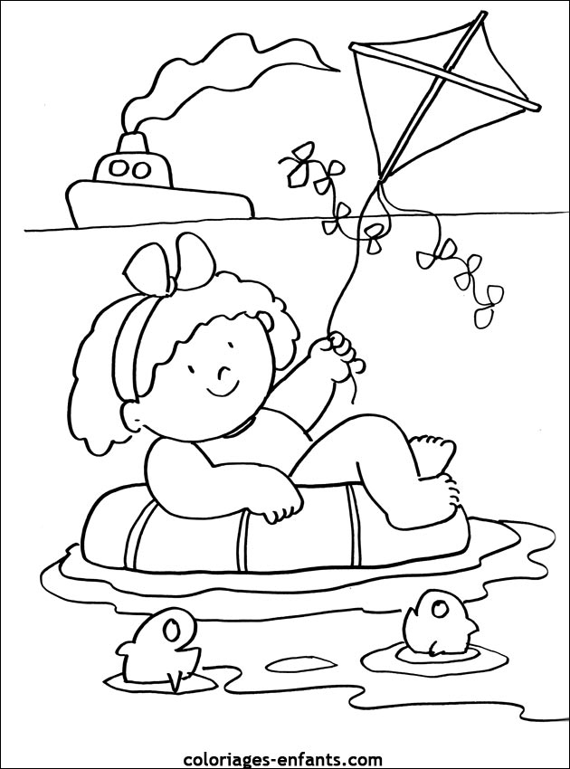 Les coloriages de la mer de coloriages-enfants.com