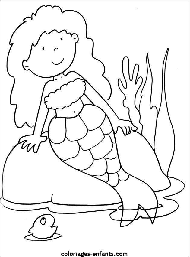 Les coloriages de la mer de coloriages-enfants.com