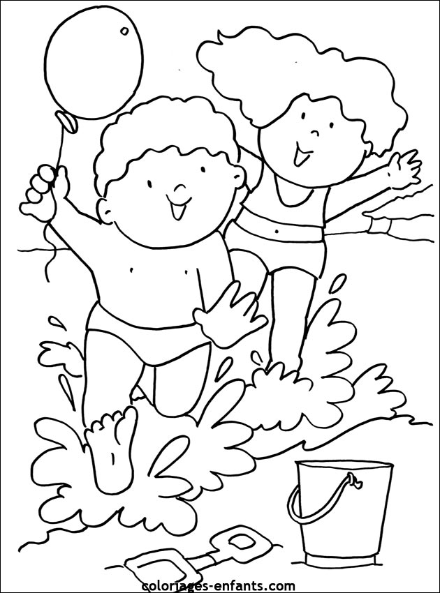 Les coloriages de la mer de coloriages-enfants.com