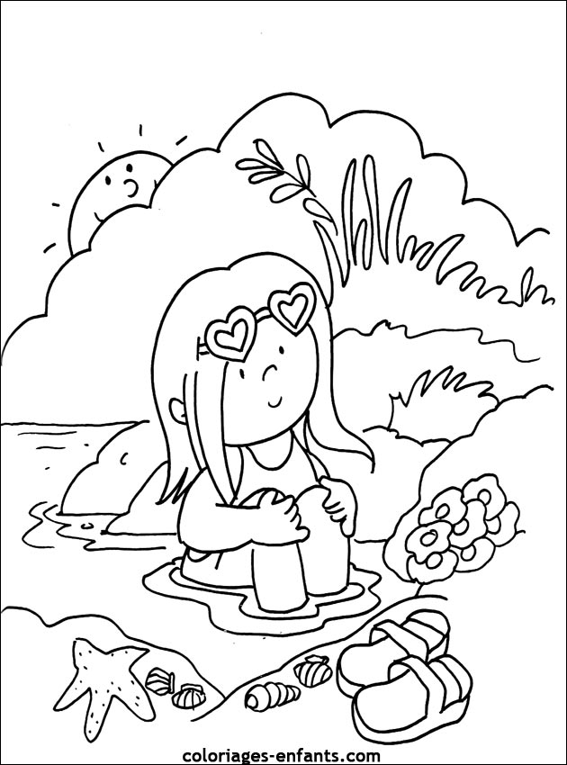 Les coloriages de la mer de coloriages-enfants.com