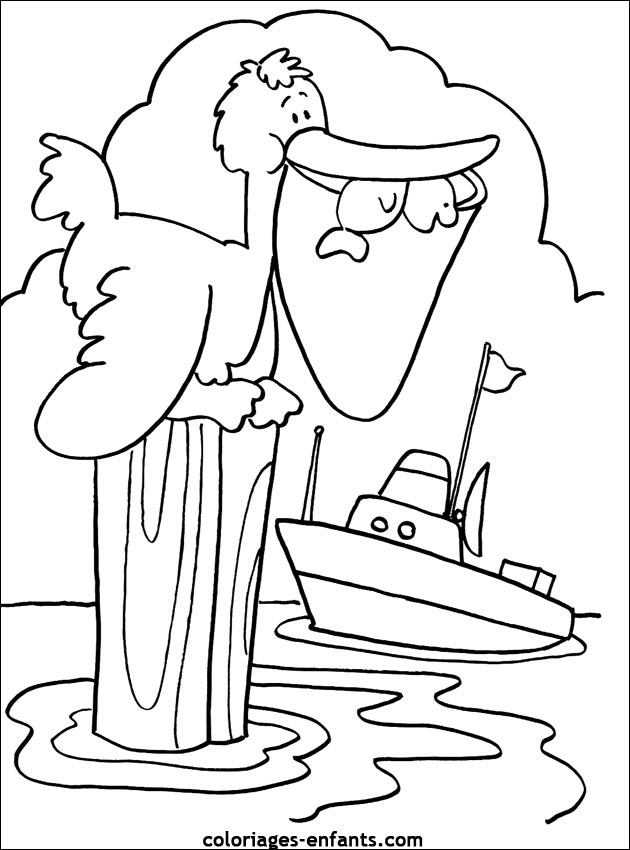 Les coloriages de la mer de coloriages-enfants.com