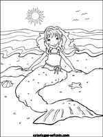 Coloriages de mer