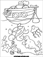 Coloriages de mer