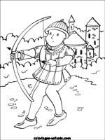 Coloriages de chevaliers