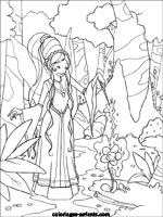 Coloriages de fées