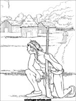 Coloriages d'indiens