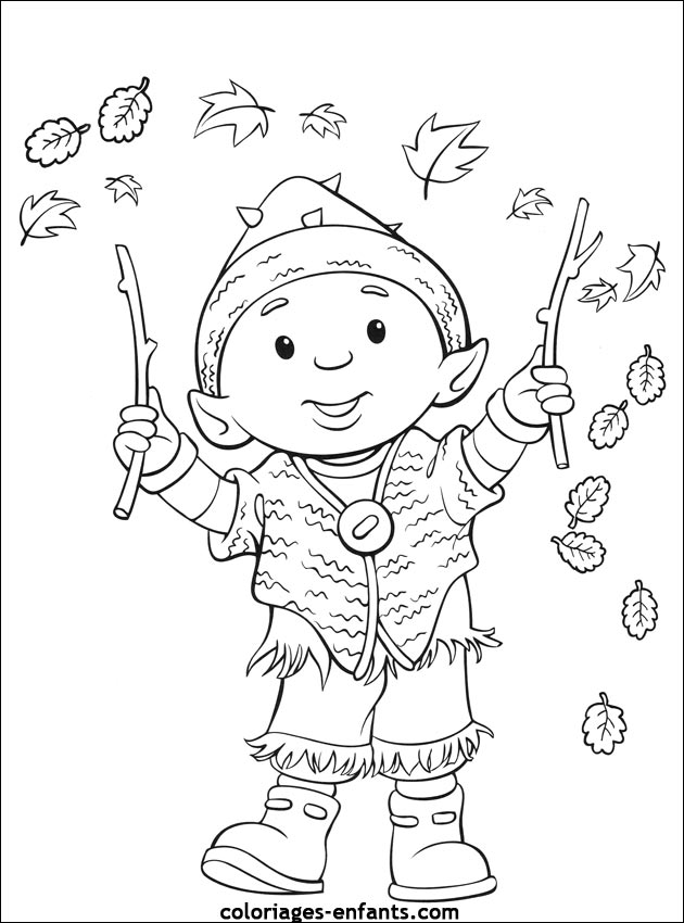 LUTIN Coloriage