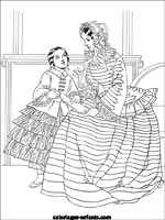 Coloriages de princesses