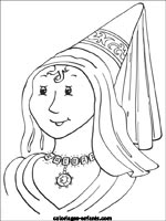 Coloriages de princesses