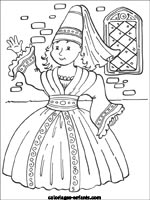 Coloriages de princesses