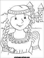 Coloriages de princesses