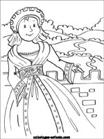 Coloriages de princesses