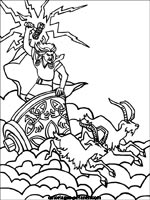 Coloriages de vikings