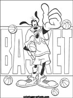 Coloriages de basket