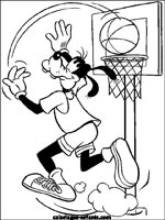 Coloriages de basket