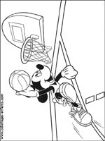 Coloriages de basket