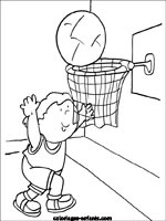 Coloriages de basket