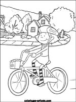 Coloriages de cyclisme