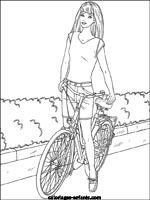 Coloriages de cyclisme