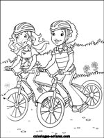 Coloriages de cyclisme