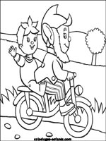 Coloriages de cyclisme