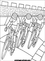 Coloriages de cyclisme