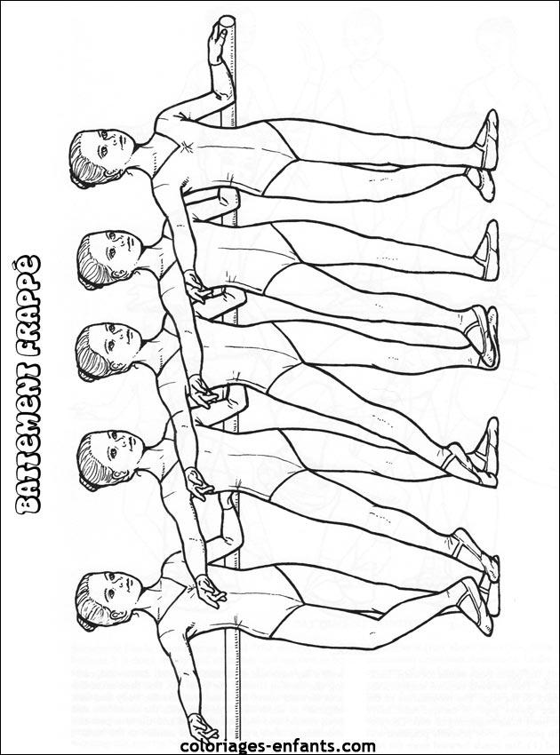 Coloriage Danseuse Classique A Imprimer