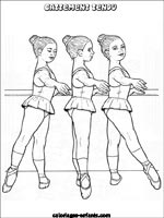 Coloriages de danse et de danseurs