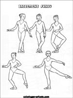 Coloriages de danse et de danseurs