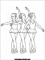 Coloriages de danse et de danseurs