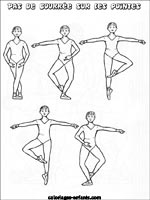 Coloriages de danse et de danseurs