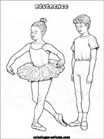 Coloriages de danse et de danseurs