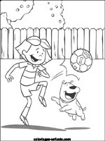 Coloriages de football