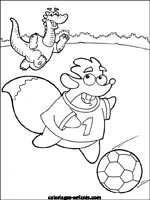 Coloriages de football