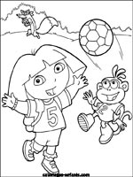 Coloriages de football