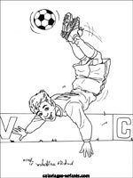 Coloriages de football