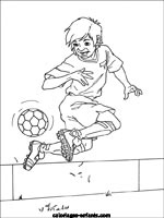 Coloriages de football