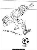 Coloriages de football