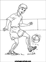 Coloriages de football